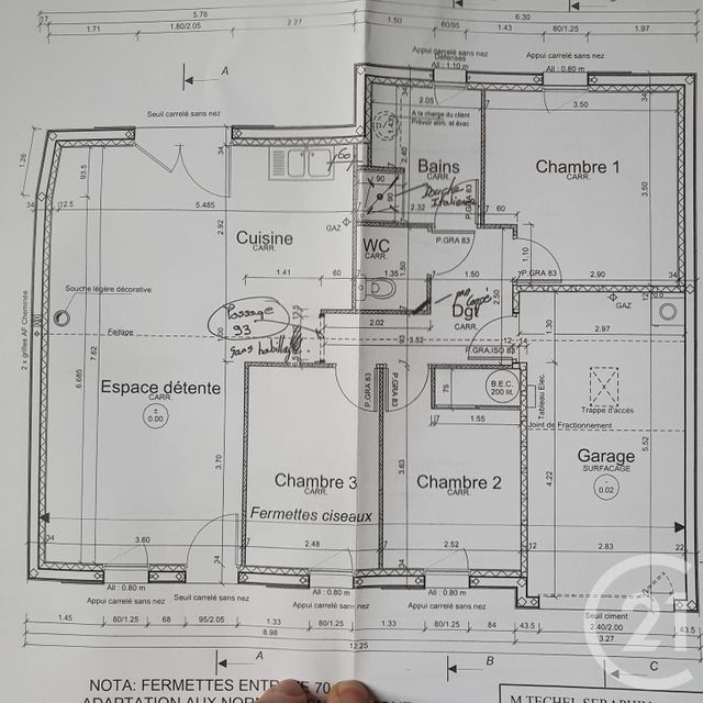 maison à vendre - 4 pièces - 77.05 m2 - CHALLANS - 85 - PAYS-DE-LOIRE - Century 21 L'Océane maison à vendre - 4 pièces - 77.05 m2 - CHALLANS - 85 - PAYS-DE-LOIRE - Century 21 L'Océane