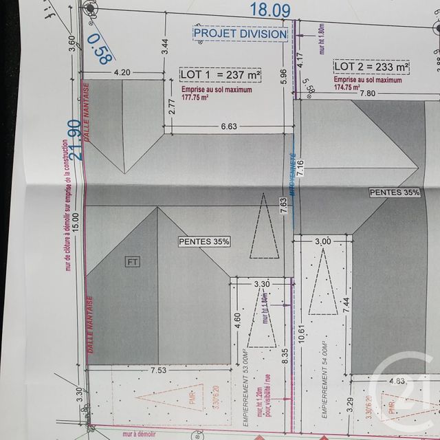 maison à vendre - 4 pièces - 84.1 m2 - CHALLANS - 85 - PAYS-DE-LOIRE - Century 21 L'Océane