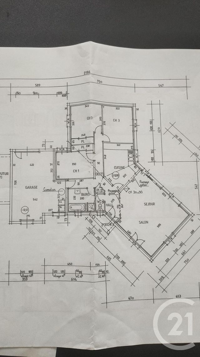 maison à vendre - 5 pièces - 114.09 m2 - CHALLANS - 85 - PAYS-DE-LOIRE - Century 21 L'Océane