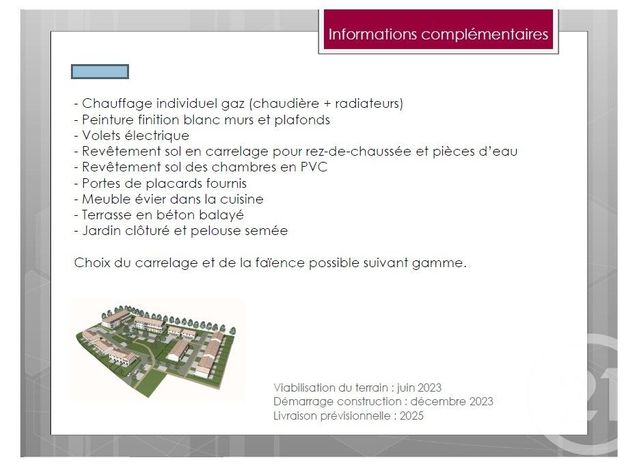 maison à vendre - 4 pièces - 86.56 m2 - CHALLANS - 85 - PAYS-DE-LOIRE - Century 21 L'Océane