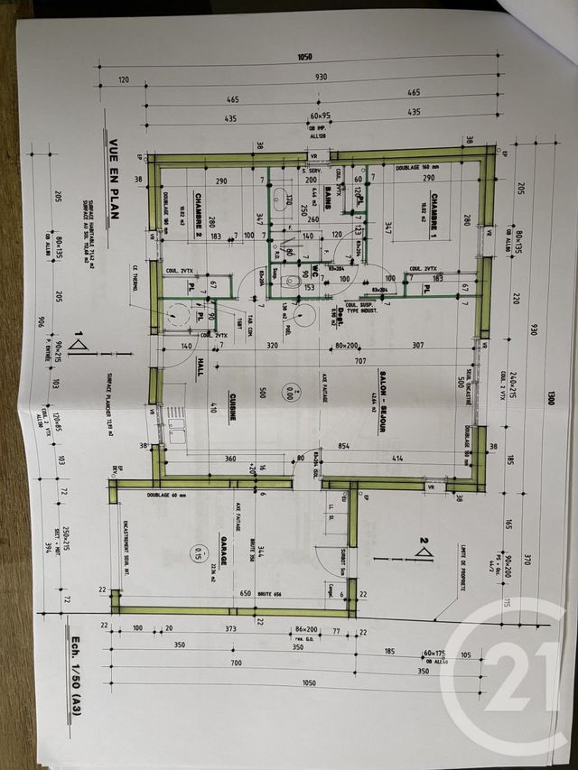 maison à louer - 3 pièces - 72.0 m2 - FROIDFOND - 85 - PAYS-DE-LOIRE - Century 21 L'Océane
