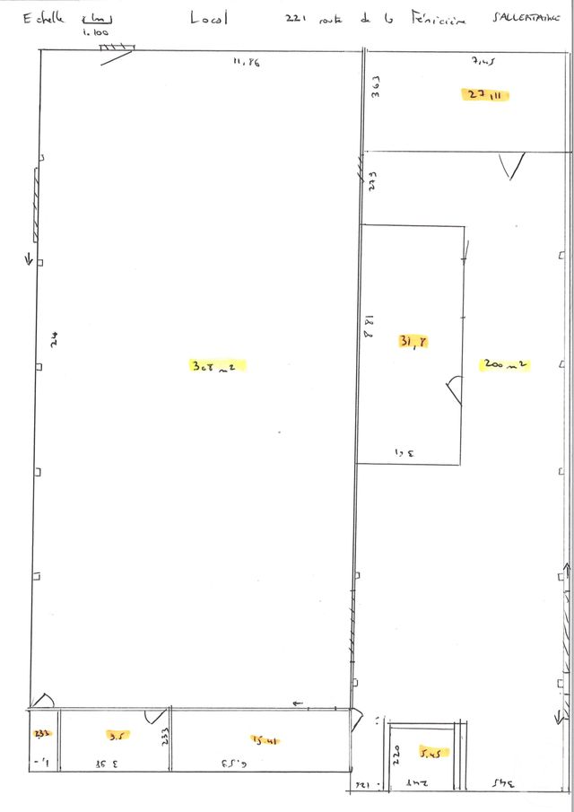 commerce à vendre - 517.0 m2 - SALLERTAINE - 85 - PAYS-DE-LOIRE - Century 21 L'Océane