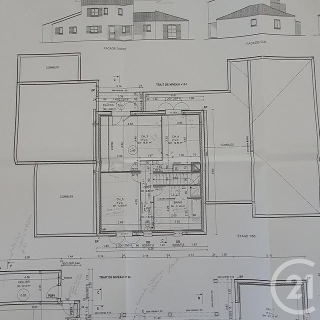 maison à vendre - 6 pièces - 208.59 m2 - CHATEAUNEUF - 85 - PAYS-DE-LOIRE - Century 21 L'Océane